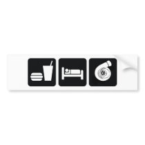 Eat Sleep Boost Bumper Sticker