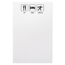 Eat Sleep Bowling Stationery