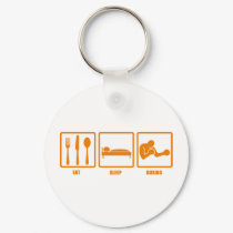 Eat Sleep Boxing keychains