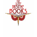 Eat Sleep Breathe Books 1 Side Shirt by Jaenne Eat Sleep Breathe Books 1 Side Shirt