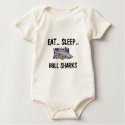 Eat Sleep BULL SHARKS t-shirts