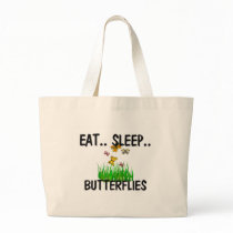 Eat Sleep BUTTERFLIES bags