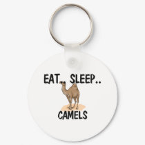 Eat Sleep CAMELS keychains by AnimalShirts Eat Sleep CAMELS keychains