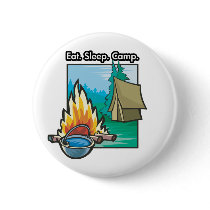 Eat, Sleep, Camp buttons