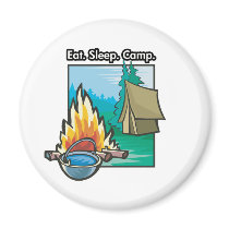 Eat, Sleep, Camp magnets by thecamperslife Eat, Sleep, Camp magnets