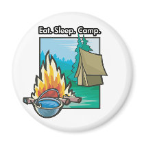 Eat, Sleep, Camp magnets by thecamperslife Eat, Sleep, Camp magnets