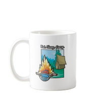 Eat, Sleep, Camp mugs