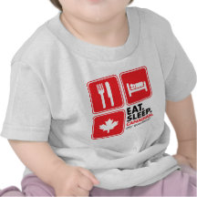 Eat Sleep Canadian Shirt