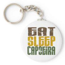 Eat Sleep Capoeira 1 Keychains