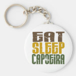Eat Sleep Capoeira 1 Keychains