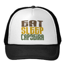 Eat Sleep Capoeira 1 Mesh Hat