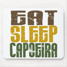 Eat Sleep Capoeira 1 Mouse Pads