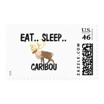 Eat Sleep CARIBOU postage