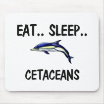 Eat Sleep CETACEANS mousepads by AnimalShirts Eat Sleep CETACEANS mousepads