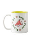 Eat Sleep Cheer Repeat Megaphone Cup mugs