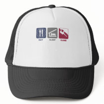 Eat Sleep Climb - Guy Mesh Hat
