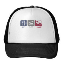 Eat Sleep Climb - Guy Mesh Hat