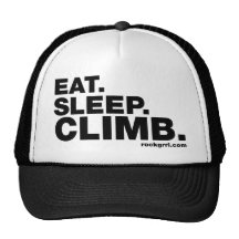 Eat Sleep Climb Mesh Hats