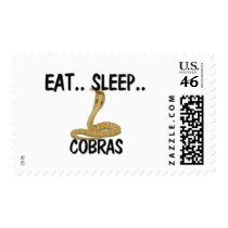 Eat Sleep COBRAS postage by AnimalShirts Eat Sleep COBRAS postage