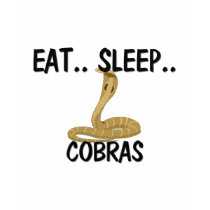 Eat Sleep COBRAS t-shirts