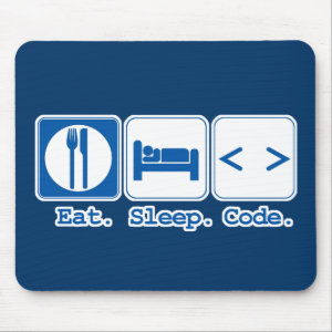 Eat Sleep Code (HTML)