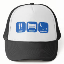Eat Sleep Comoros Trucker Hat