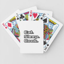 Eat. Sleep. Cook. Card Deck