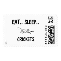 Eat Sleep CRICKETS postage
