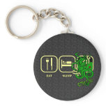 Eat - Sleep - Cthulhu Keyring Key Chain