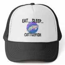 Eat Sleep CUTTLEFISH hats
