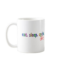 eat sleep cycle Bicycle Rider Gifts Mugs