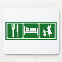 Eat,Sleep,Dabkeh Mouse Pads