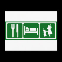 Eat,Sleep,Dabkeh postcards