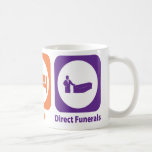 Eat Sleep Direct Funerals Coffee Mugs