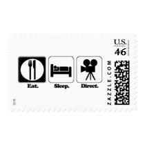 eat sleep direct postage stamps