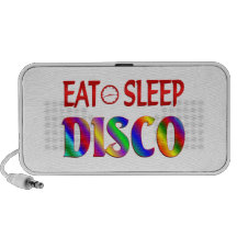 Eat Sleep Disco Laptop Speaker