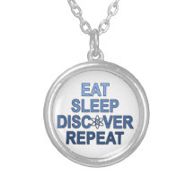 Eat Sleep Discover Repeat Pendants