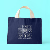 Eat Sleep Dive Rinse and Repeat bags