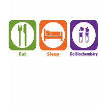 Eat Sleep Do Biochemistry t-shirts