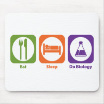 Eat Sleep Do Biology Mouse Mats