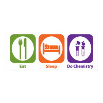 Eat Sleep Do Chemistry posters