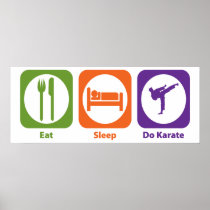Eat Sleep Do Karate Posters