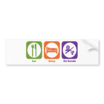 Eat Sleep Do Kendo Bumper Sticker