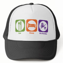 Eat Sleep Do Kendo Mesh Hats