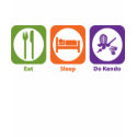 Eat Sleep Do Kendo t-shirts