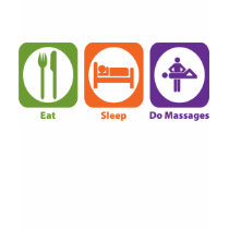 Eat Sleep Do Massages t-shirts