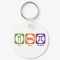 Eat Sleep Do Math keychains by 1000suns Eat Sleep Do Math keychains