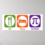 Eat Sleep Do Math Print
