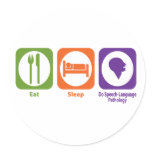Eat Sleep Do Speech-Language Pathology Sticker
