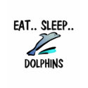 Eat Sleep DOLPHINS t-shirts by AnimalShirts Eat Sleep DOLPHINS t-shirts